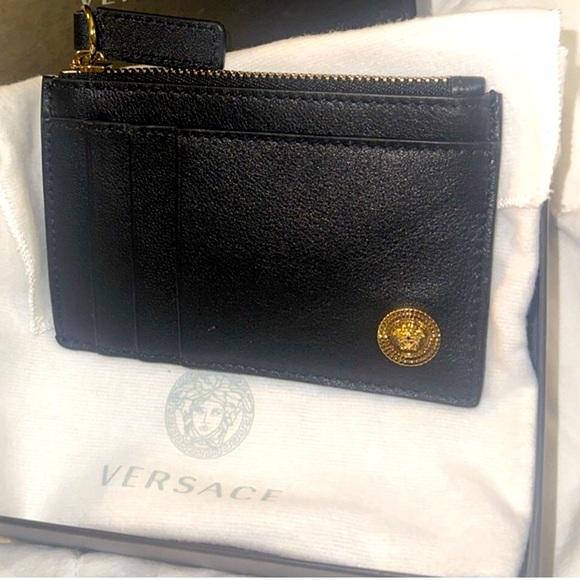 Versace Leather Card Holder Wallet! - Picture 1 of 4
